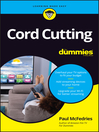Cover image for Cord Cutting for Dummies